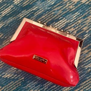 Kate Spade Red Patent "Pardon My French" Clutch